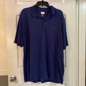 Mens XL Greg Norman Play Dry polo. Navy blue. Like new condition.